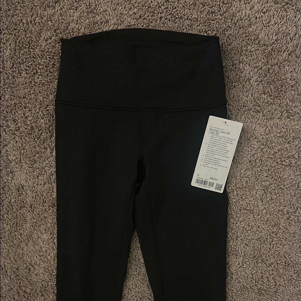 Lululemon - Wunder Train HR Tight 28" Black Leggings